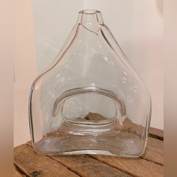ROSENTHAL modern clear glass vase - Picture 1 of 4